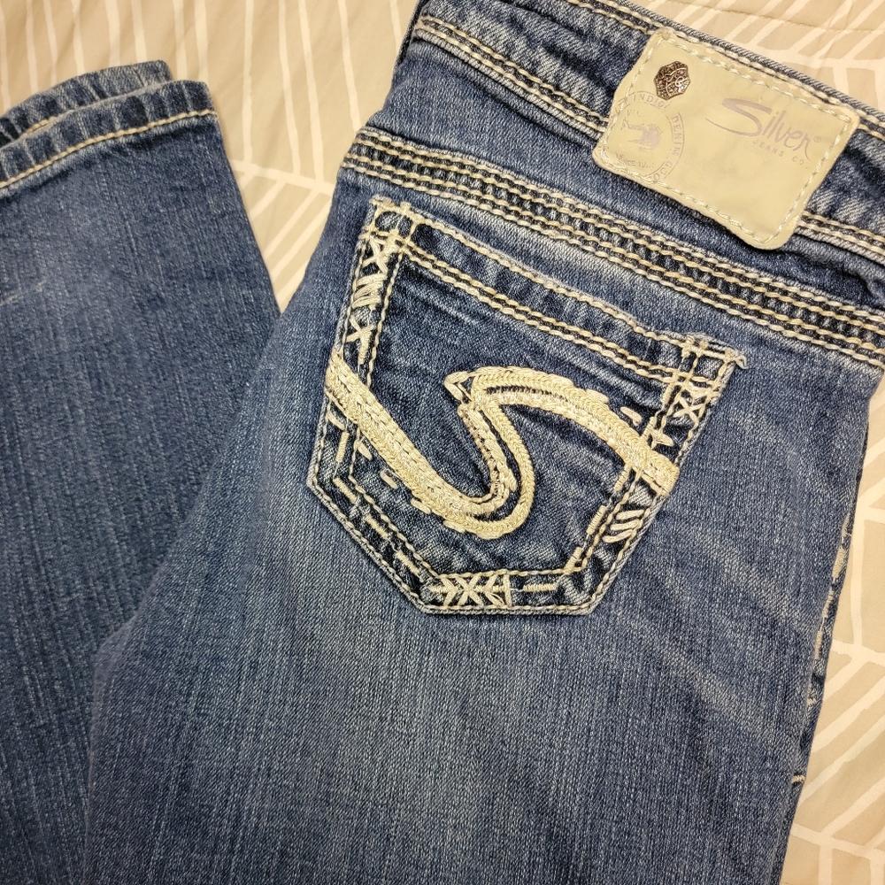 Silver Tuesday baby boot jeans size 29/33